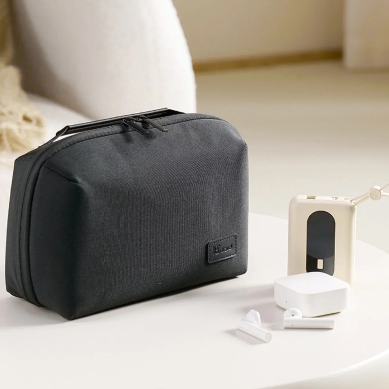 Water Resistant Electronics Organizer Travel Bag | Cable Pouch