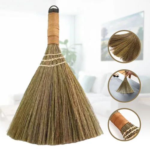 Japanese Style Broom With Short-Handle Sweeping With Short-Handle For Desktops Cabinets Counters Floors Peaceful Pleasures Health and Wellness