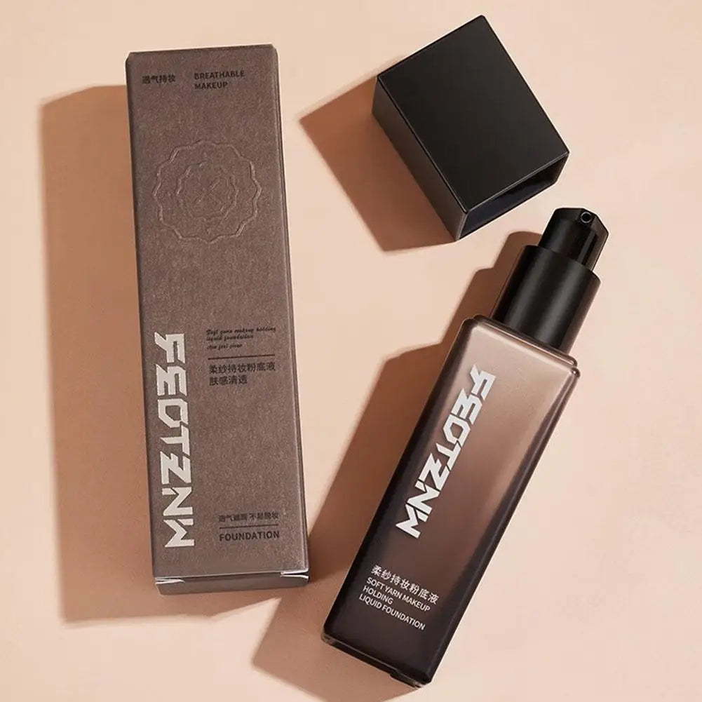 Matte Liquid Foundation & Concealer – Waterproof Air Cushion