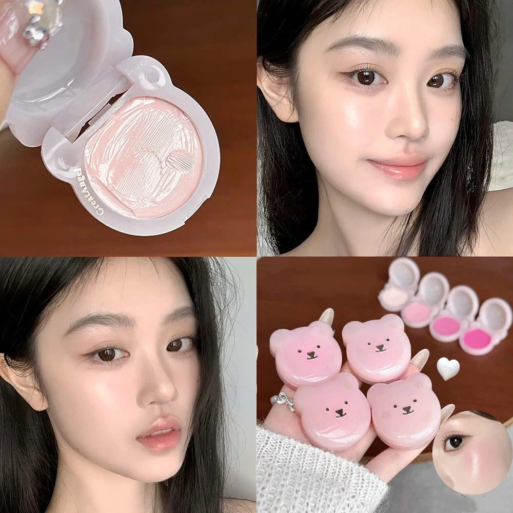 Korean Jelly Blush Cream | Lip & Cheek Dual-Use Blusher