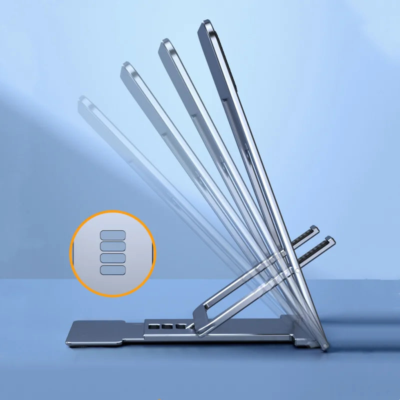 Adjustable Foldable Phone & Tablet Stand – iPhone, iPad & More