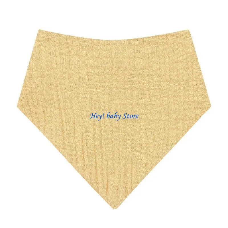 Floral Print Baby Bib | Soft Cotton Drooling Burp Cloth Newborn