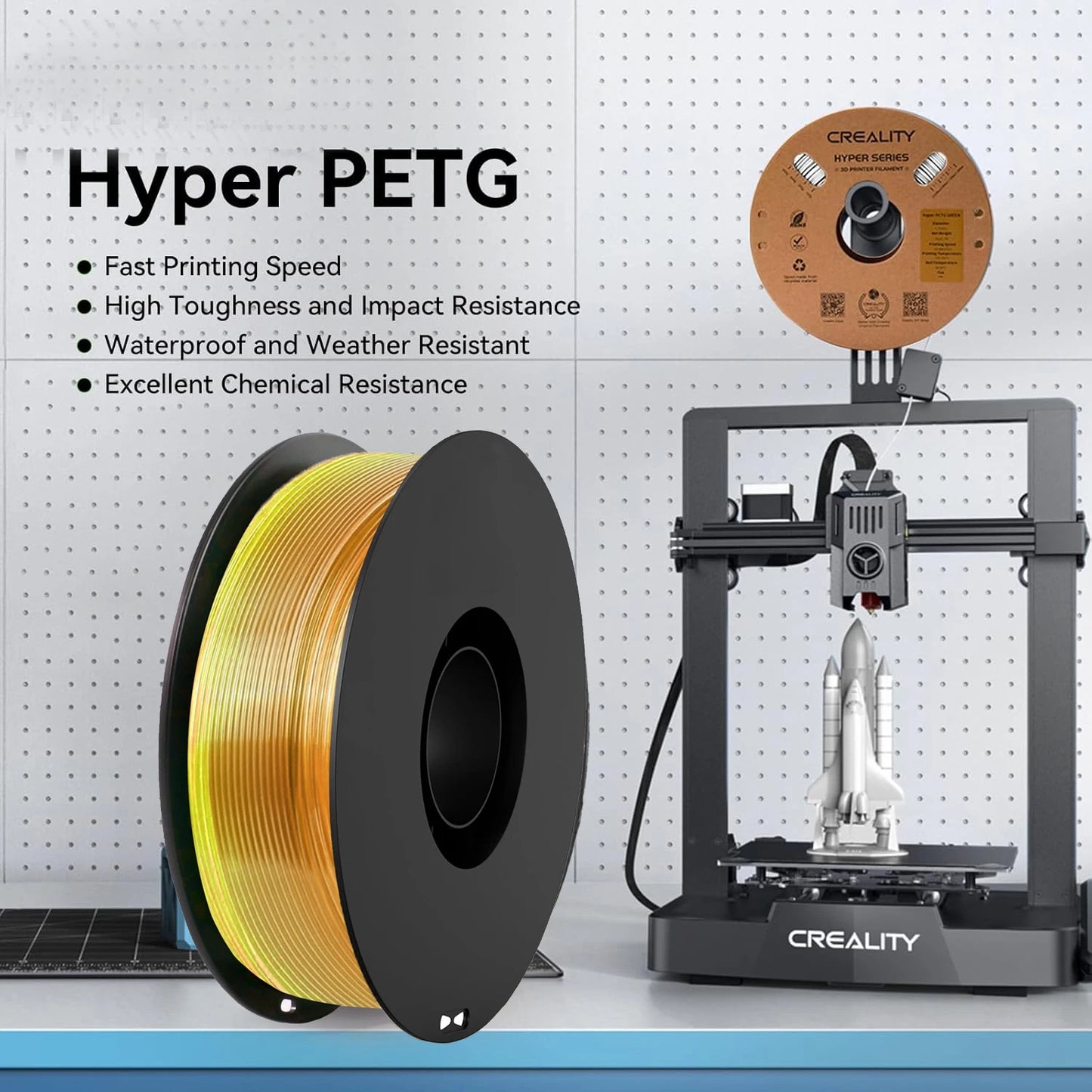 Gradient Multi-Color PLA Filament 1.75mm Bundle | 3D Maliang
