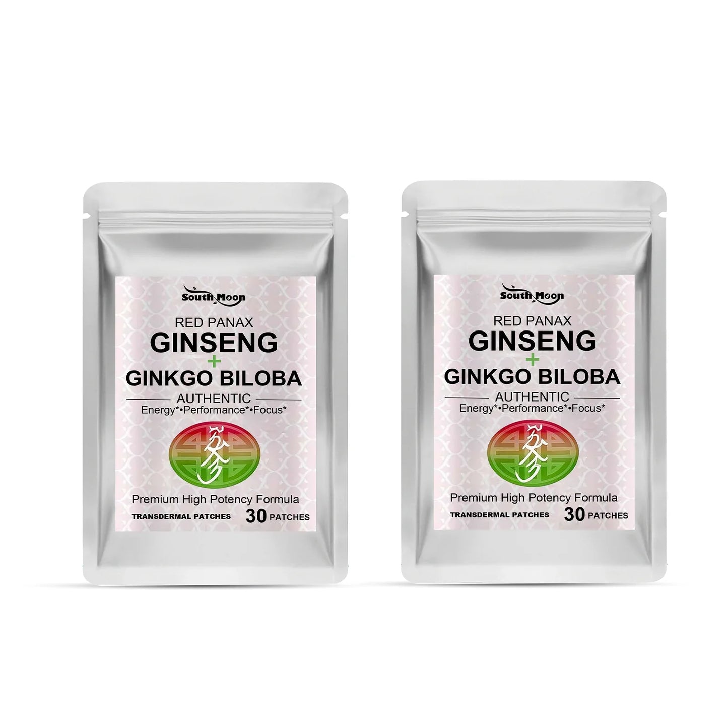 120 Herbal Body Patches – Red Ginseng, Ginkgo & Collagen