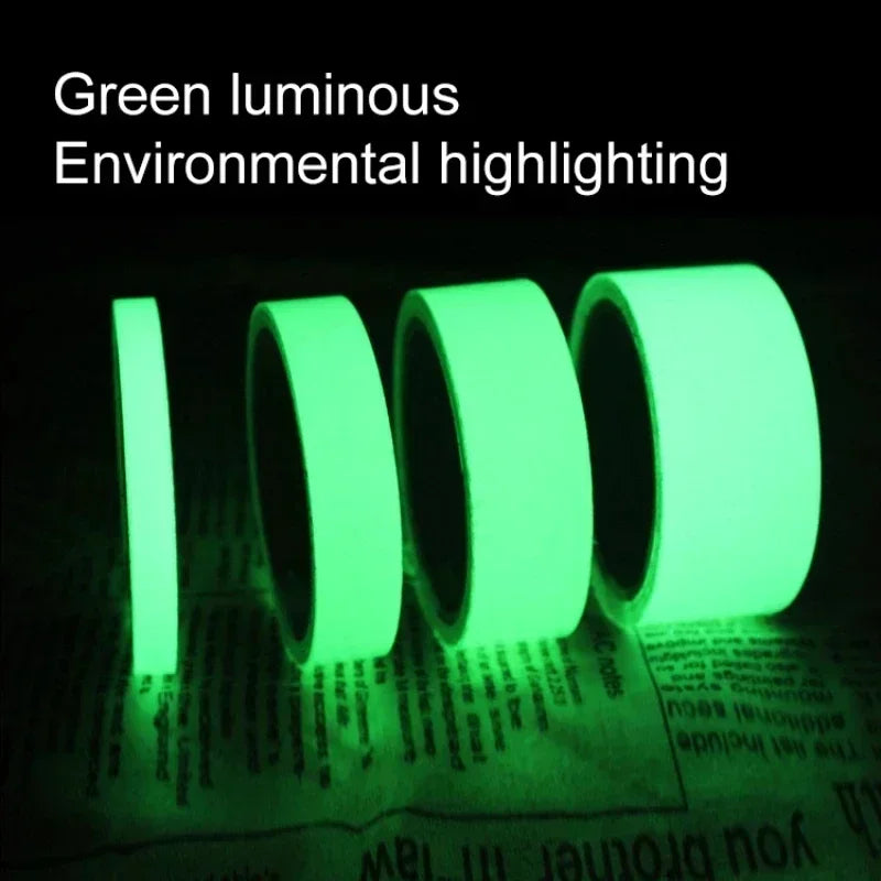 Glow in the Dark Tape | Self-Adhesive Luminous Wall Sticker