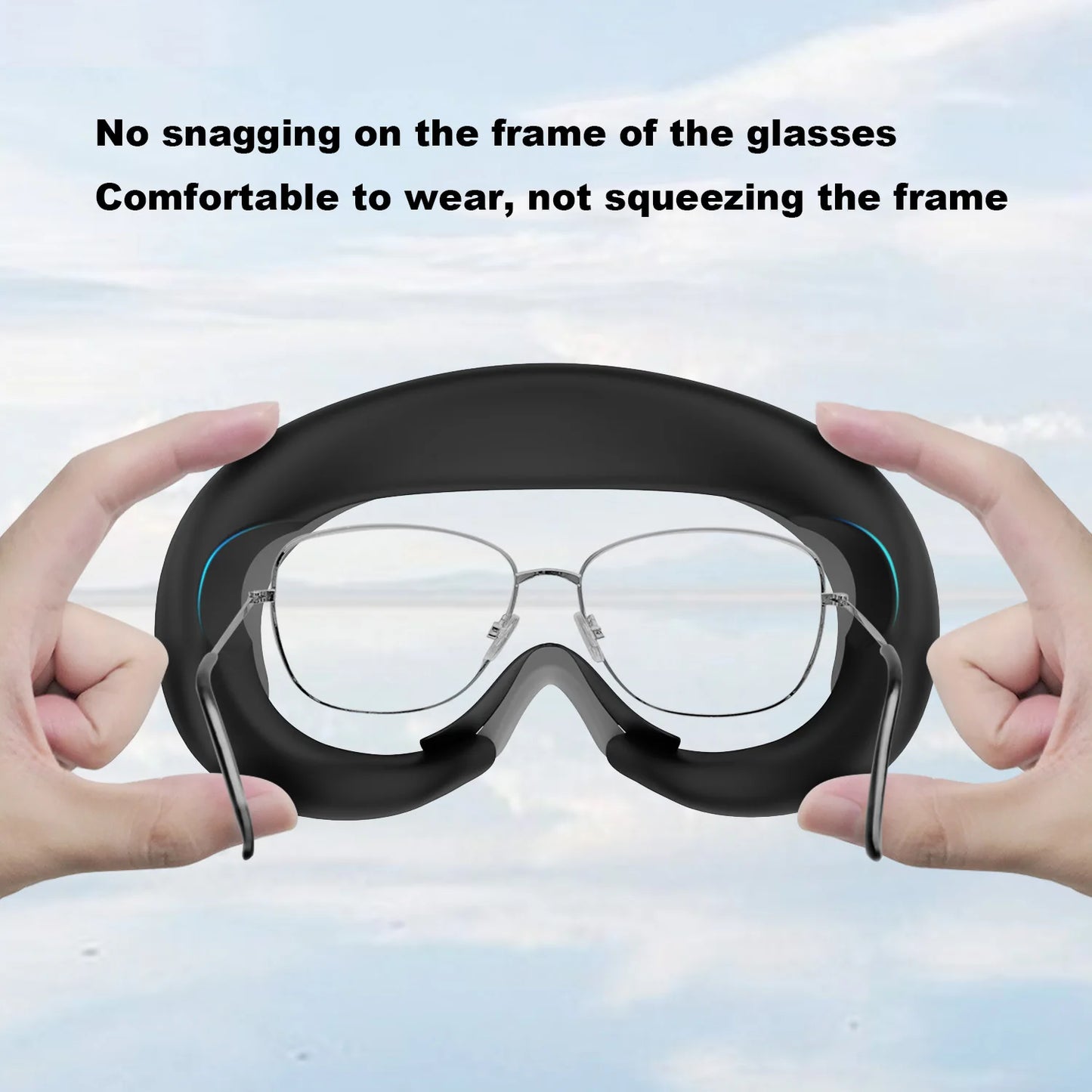 For Pico 4 VR Glasses Replacement Face Interface Protective Cover Sweat-Proof Eye Mask For PICO4 Accessories Silicone Face Cover Peaceful Pleasures Health and Wellness
