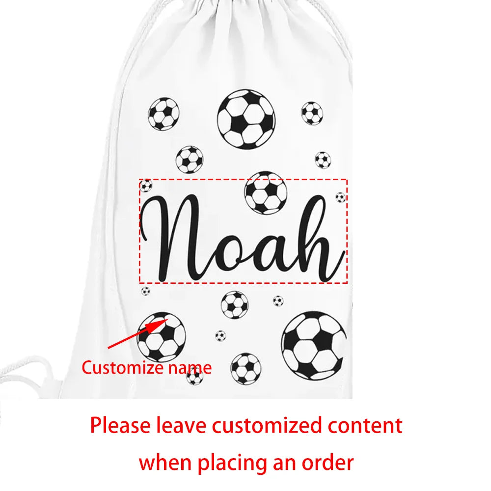 Personalised Kids Drawstring Bag | PE Gym Swimming School Bag