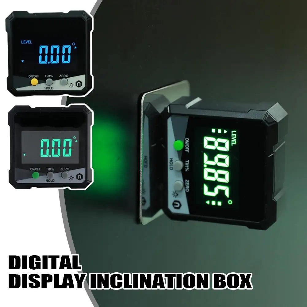 Digital Inclinometer Level Box Protractor Angle Finder Slope Meter Multi Function Measuring Tool For Home Construction DIY Tools Peaceful Pleasures Health and Wellness