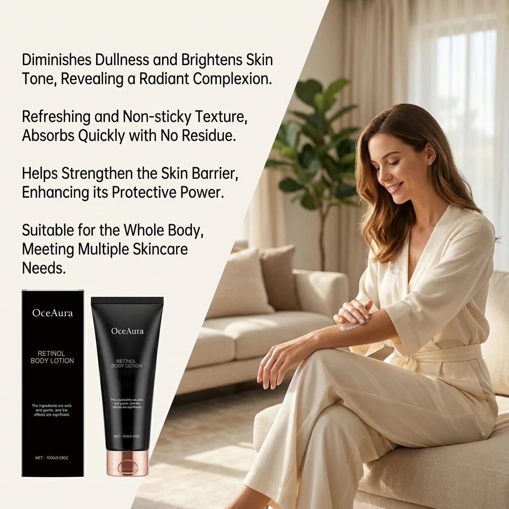 OceAura Retinol Body Cream – Firming, Moisturizing 100g