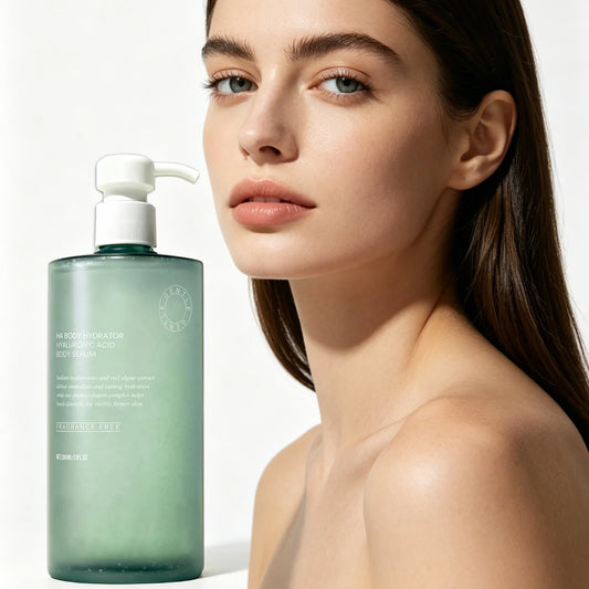Hyaluronic Acid Body Serum Long Lasting Moisturizing Enhance Firmness Improve Skin Elasticity Nourishing Refreshing Body Essence Peaceful Pleasures Health and Wellness