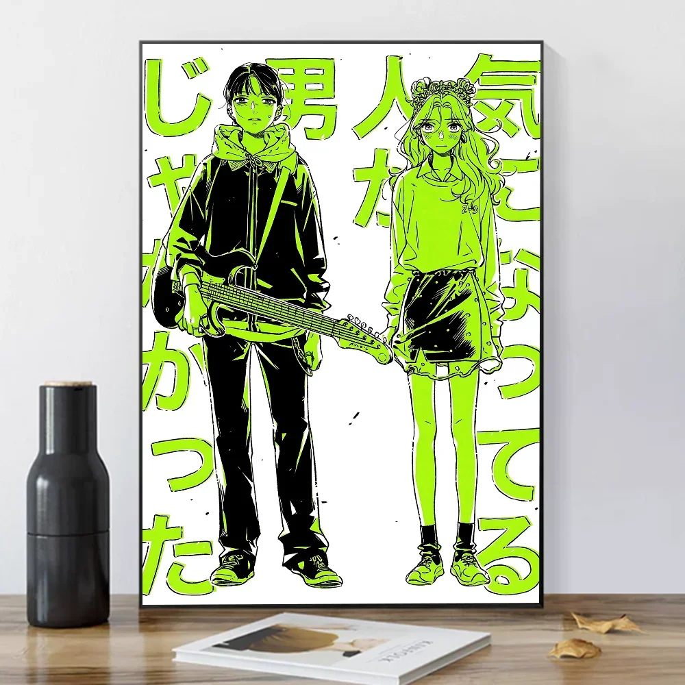 The Guy She Was Interested In Anime Canvas Poster | HD Wall Art