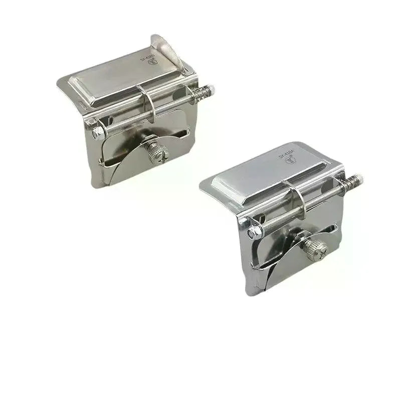 Stainless Steel Overlock Gauge – Adjustable Seam & Lace Guide