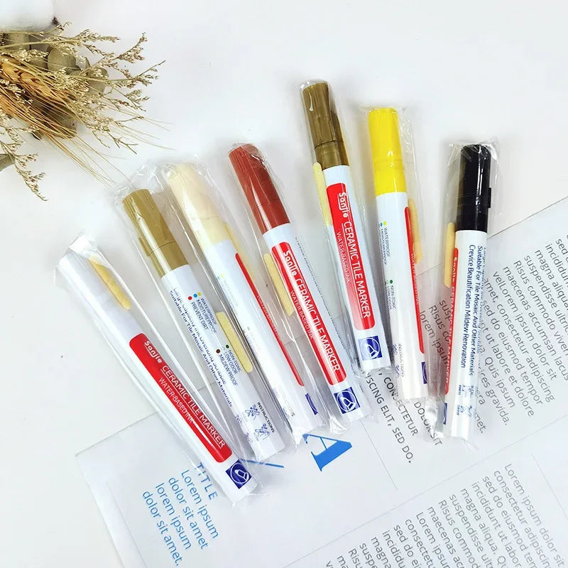 Tile Grout Pen – Waterproof Ceramic Joint Touch-Up Marker