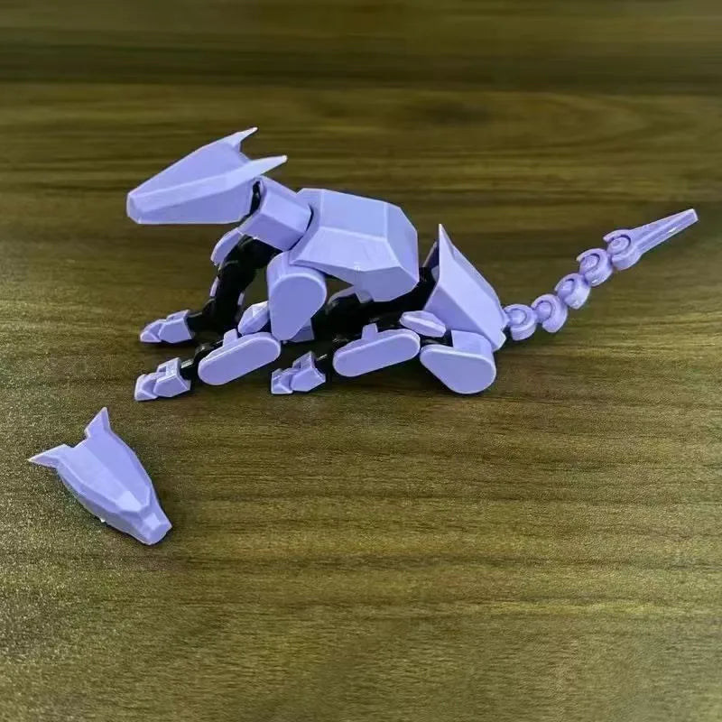 Multi-jointed Movable Robot 3.0 3d Printed Mannequin Female Character Wing Toy Dummy Figures Toys Game Gift Decoration Kids Toy Peaceful Pleasures Health and Wellness