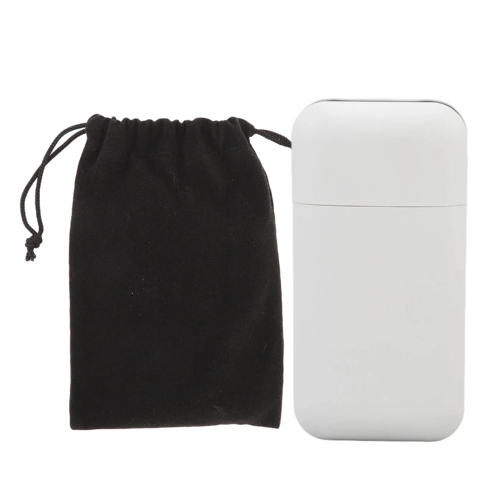 Cigarette Case Dual Use Pressure Proof Adjustable Height Keep Freshing Cigarette Box Holiday Gift for Travel Peaceful Pleasures Health and Wellness White