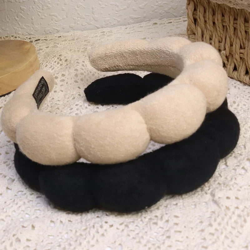 Microfiber Spa Headband & Wristbands Set for Face Washing
