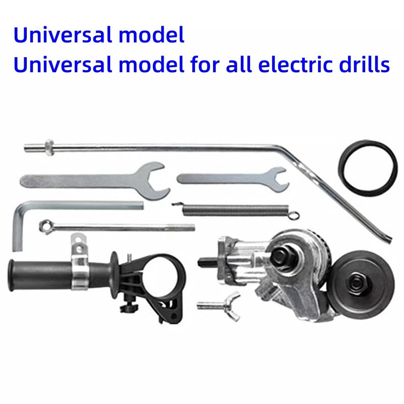 Electric Drill Nibbler Metal Sheet Cutter | 12–21V Attachment Peaceful Pleasures Health and Wellness Universal model-B