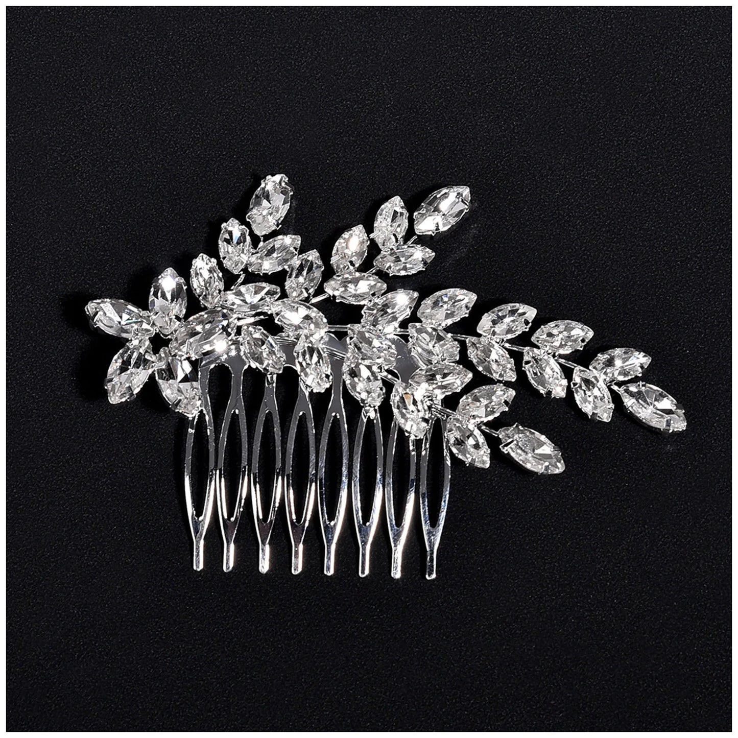 Glittering Hair Combs Clips Hair Fork Luxurious Messy Bun Maker with Glass Diamond for Banquet Wedding Gown Hair Clips Peaceful Pleasures Health and Wellness Style 1