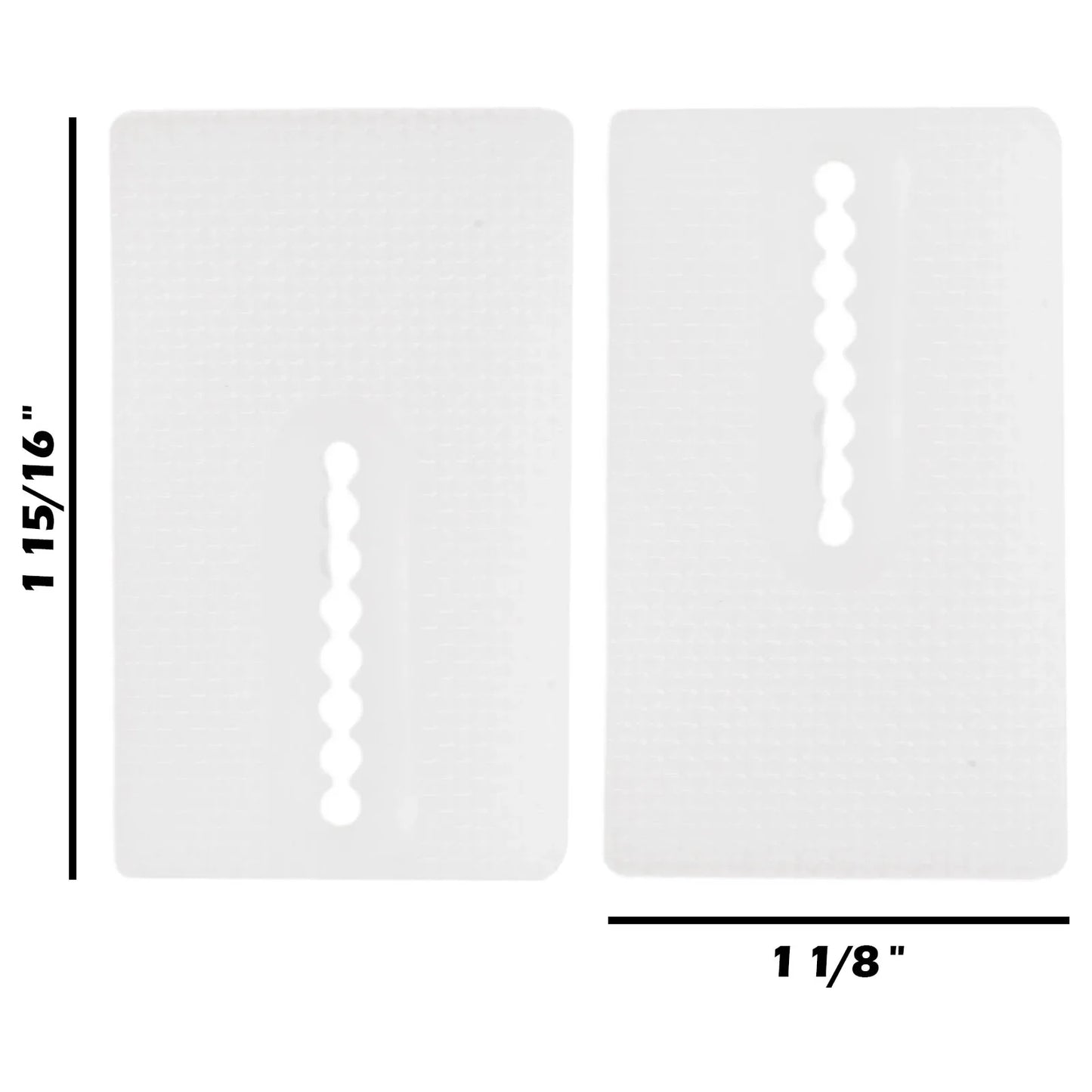 8-Pack Plastic Leveling Shims for Furniture, Cabinets & Toilets