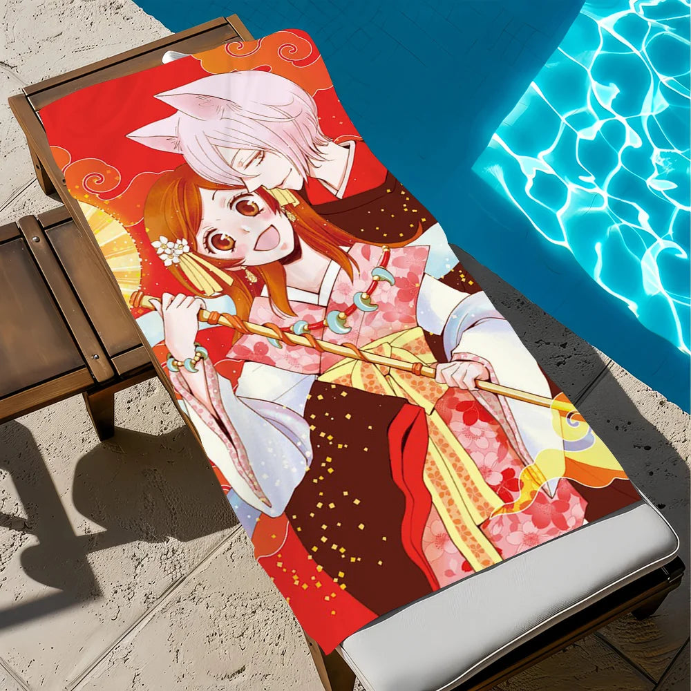 Kamisama Kiss Quick-Dry Beach Towel | Soft, Lightweight & Fast Quick-Dry Beach Towel Peaceful Pleasures Health and Wellness z6 STJ40x70CM
