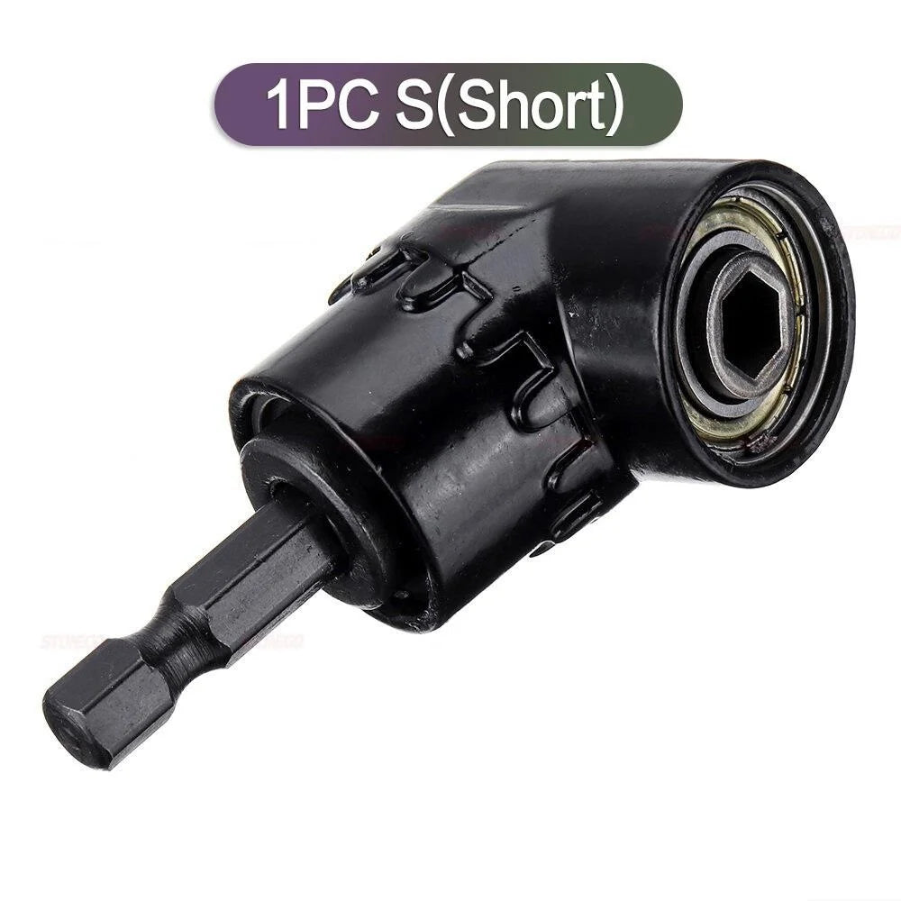 105 Degree Angle Extension Screw Driver Socket Holder Adapter