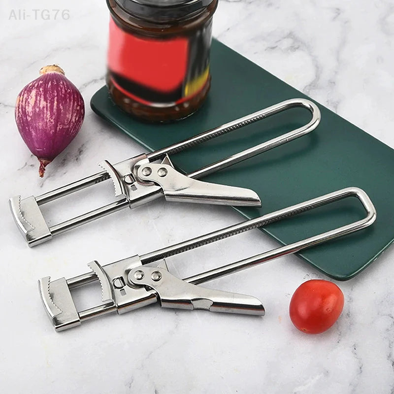 Adjustable Stainless Steel Multi-Function Can & Jar Opener