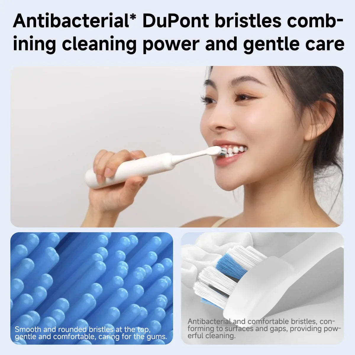 DOCO LAB Sonic Electric Toothbrush | IPX7, 3 Modes, USB-C