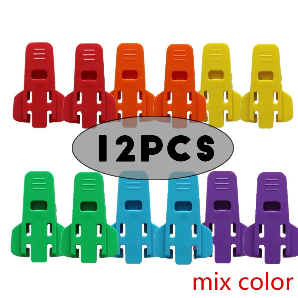 Simple Portable Bottle Opener Reusable Easy Can Opener Sealed Drink Beer Cola Opener Lid Remover Kitchen Supplies Camping Tools Peaceful Pleasures Health and Wellness 12pcs mix color