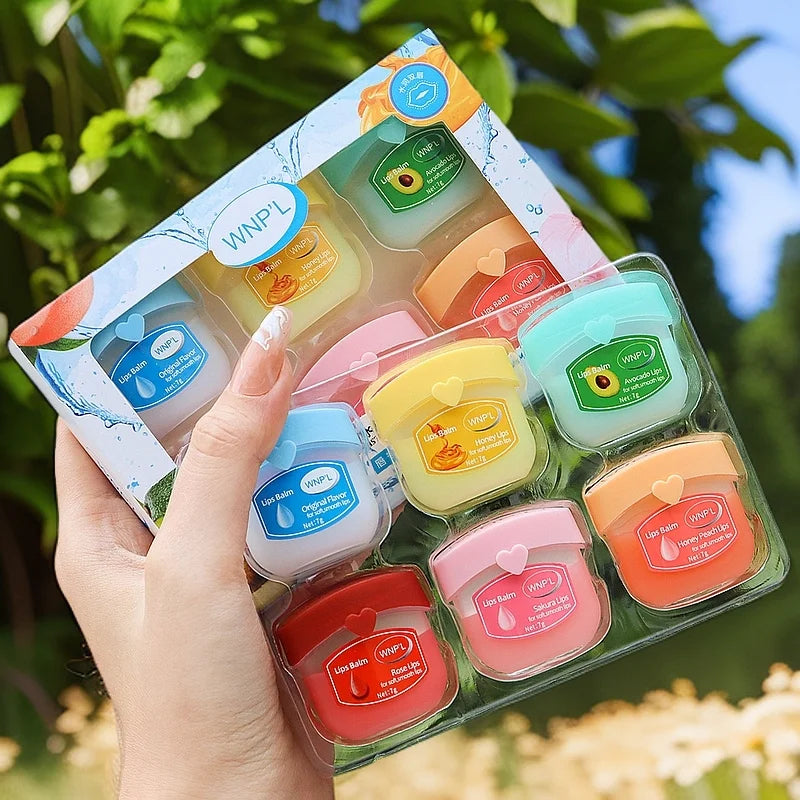 WNP'L Fruit Lip Balm Gift Set 4/6/8 Pcs – 8 Flavors