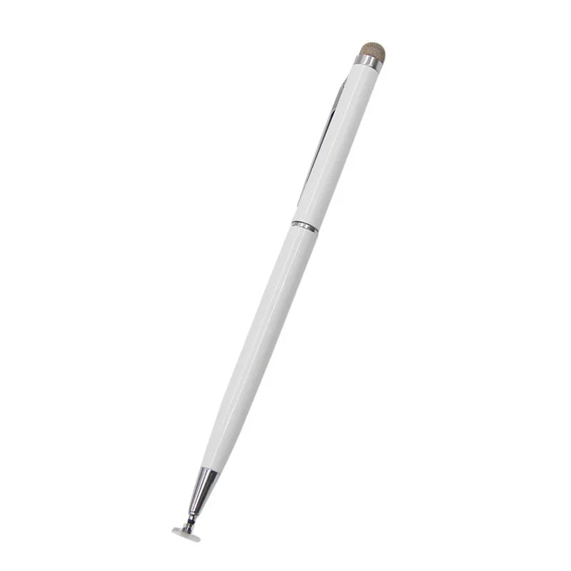 2-in-1 Capacitive Stylus Pen Stylus For Touch Screen Stylus Pens For Android Phone Pen For Mobile Universal Touch pen for tablet Peaceful Pleasures Health and Wellness White