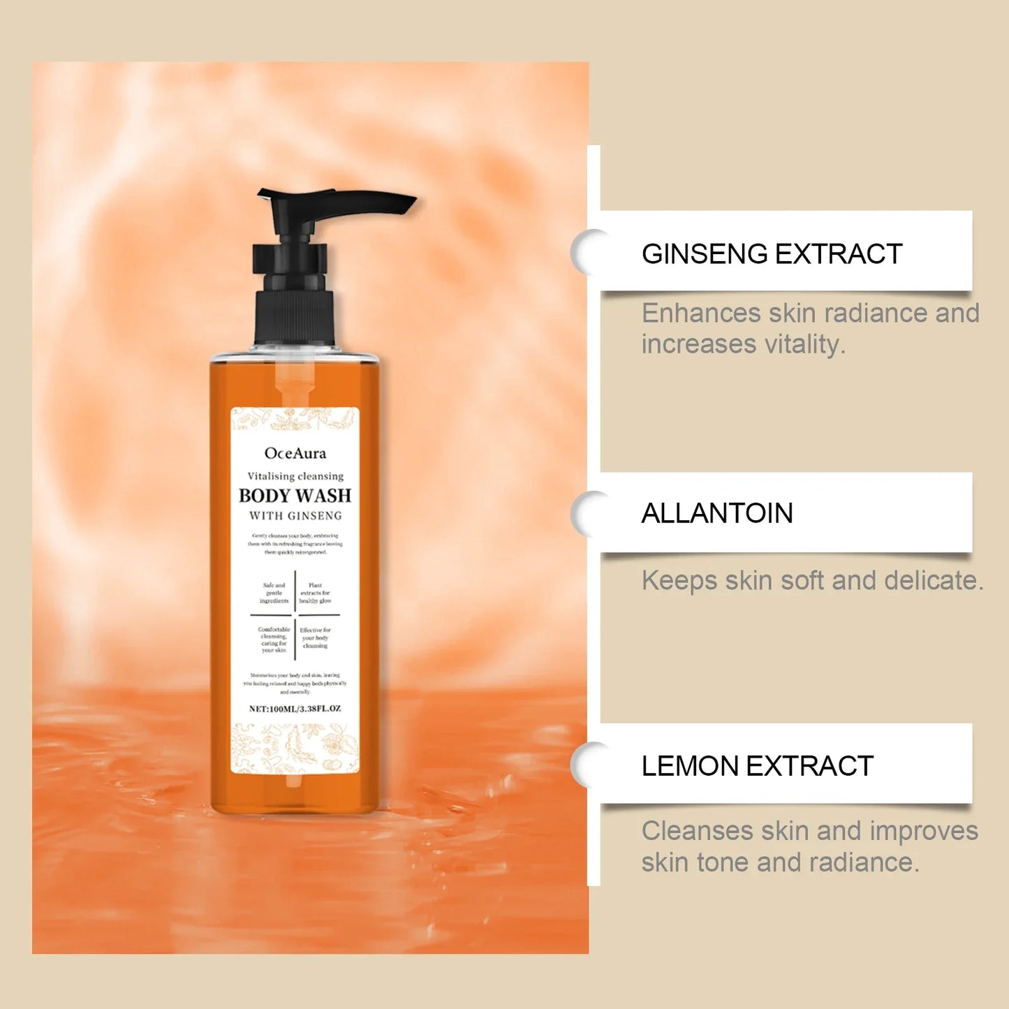 Gentle Moisturizing Body Shower Gel – Hydrating & Refreshing