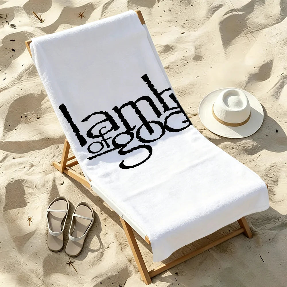 Lamb of God Rock Band Quick-Dry Beach Towel | Travel & Gym