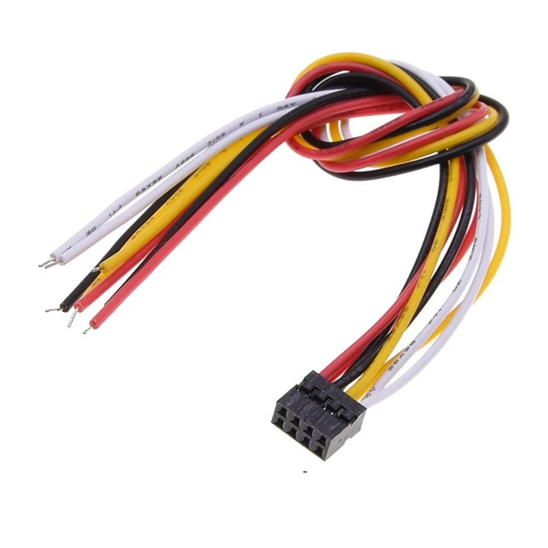 5PCS DuPont 2.0mm Terminal Connecting Line 4p-16p Single Ended Electronic Wire 10cm/20cm 26awg Double Row Rubber Shell Peaceful Pleasures Health and Wellness