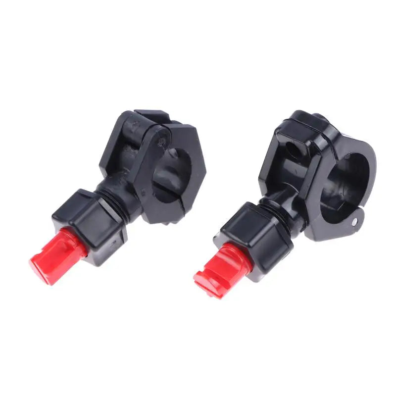 Quick Release Flat Fan Spray Nozzle – Wide Angle Wash Clamp
