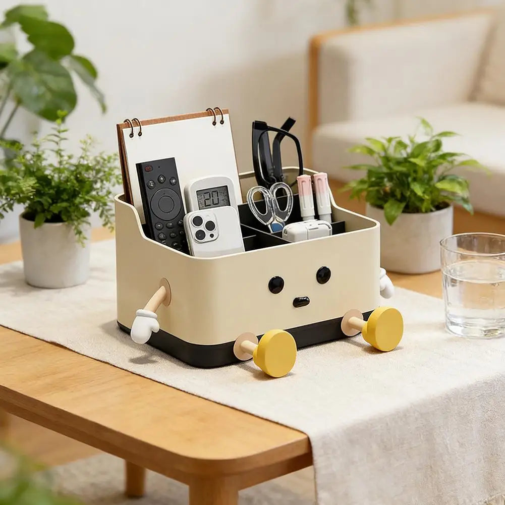 Desktop Multi-Compartment Storage Organizer & Desk Tray