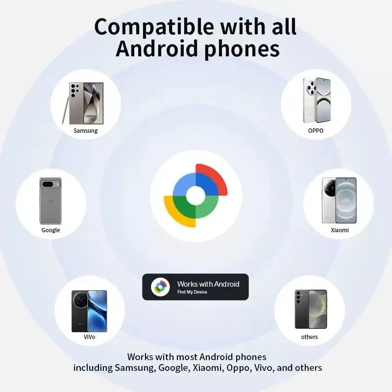 GGBEE Bluetooth Tracker – Works with Find My & Find Hub App