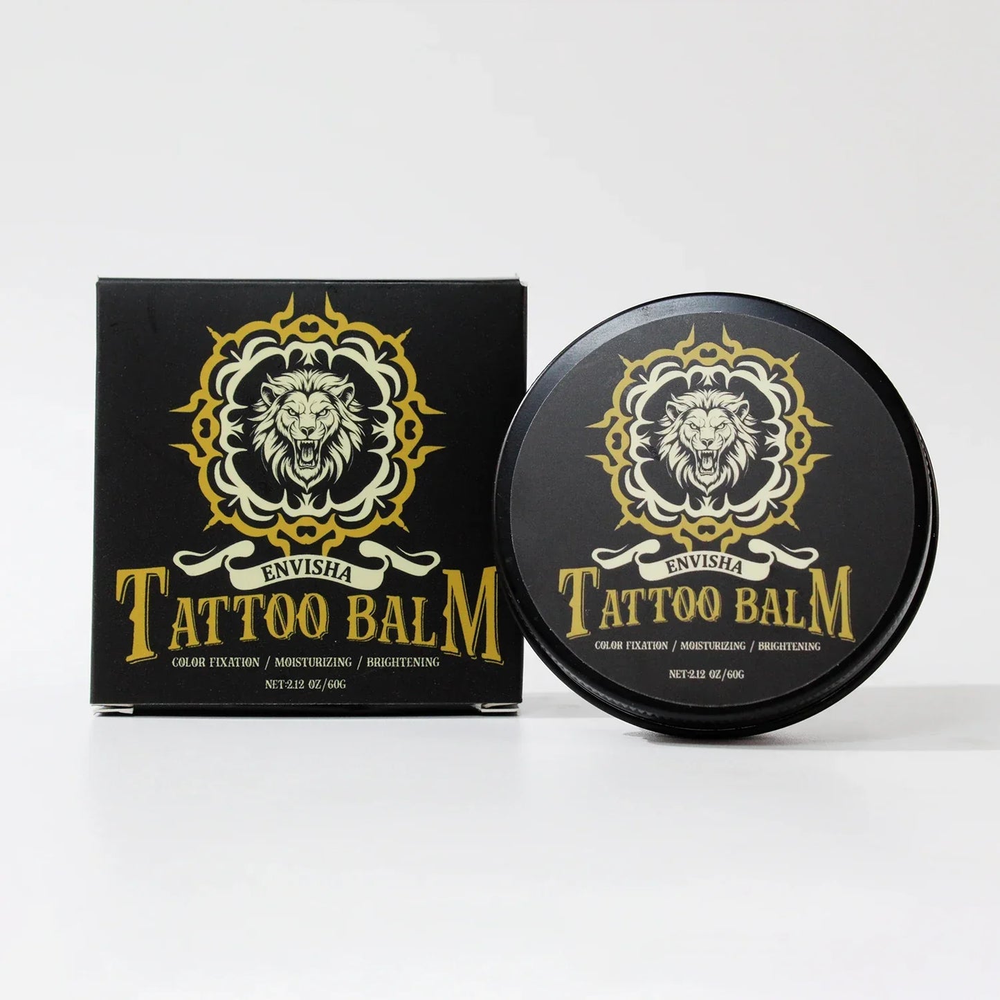 ENVISHA Tattoo Aftercare Balm – Moisturizing, Color-Fixing & Non-Irritating Peaceful Pleasures Health and Wellness