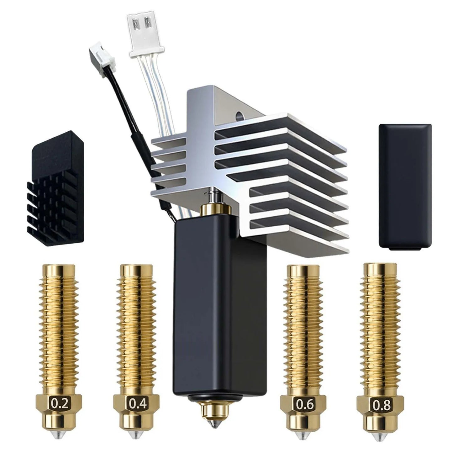 Elegoo Centauri Carbon Hotend Kit | 0.2–0.8mm Nozzles