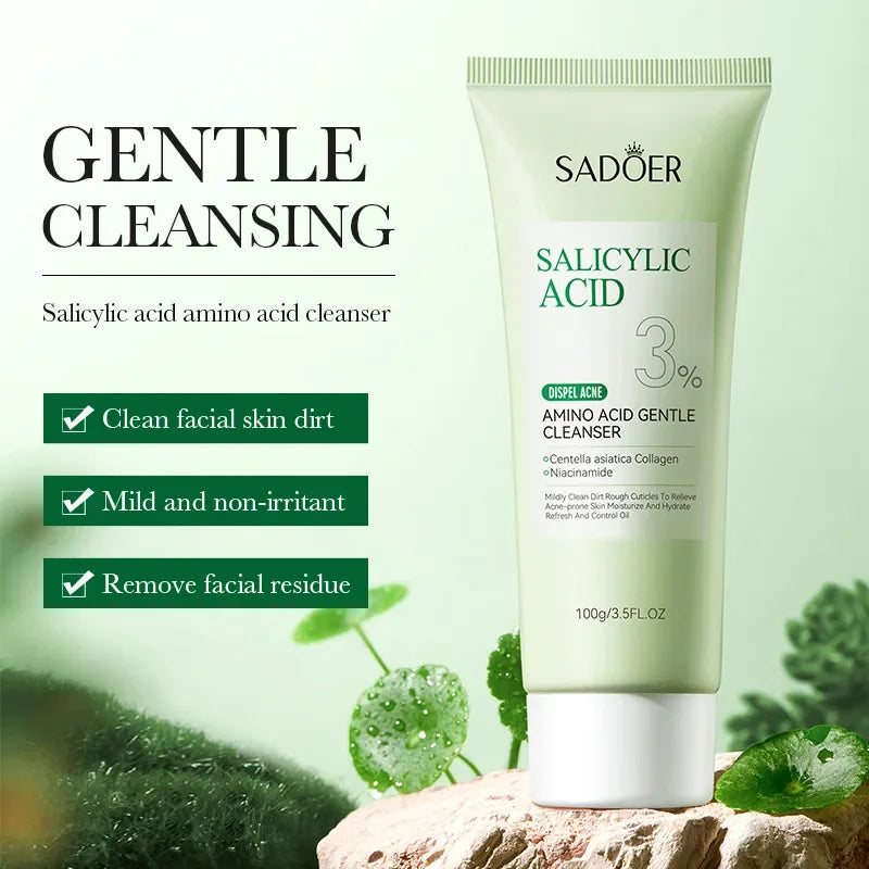 LUXURYTO Salicylic Acid Foaming Face Wash | Hydrating Cleanser