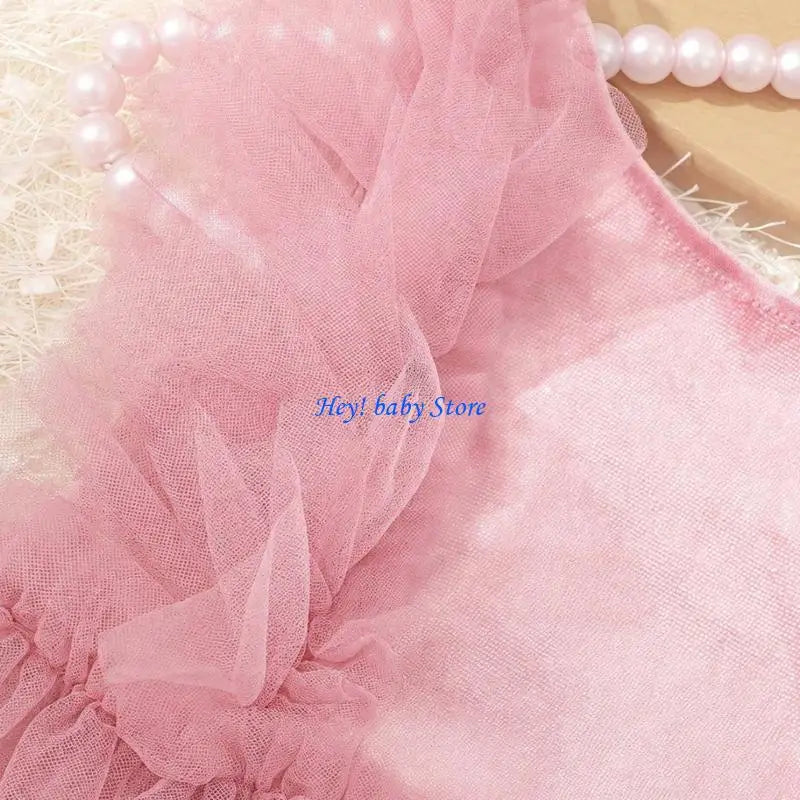 Newborn Baby Girl Photography Dress & Butterfly Headband Set
