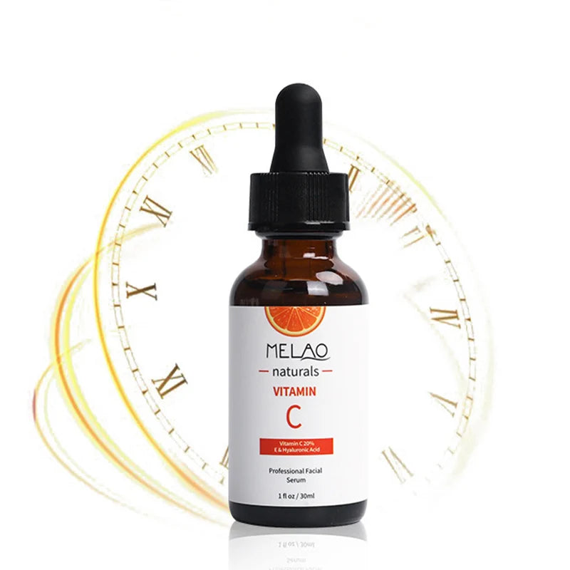 1 Fl.Oz/30ml Vitamin C Serum 20%, Enriched With Hyaluronic Acid And Retinol, Amino Acids Blend, Hydrating & Plumping Skin Care Peaceful Pleasures Health and Wellness