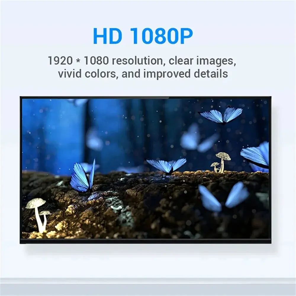 DVI to HDMI Adapter DVI-D 24+1 Male to HDMI Female 1080P