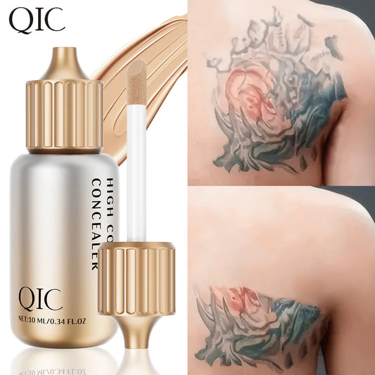 QIC Liquid Concealer – Full Coverage, Moisturizing & Waterproof Liquid Concealer Oasis Select