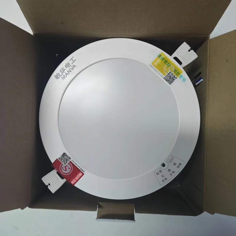 Recessed Emergency LED Downlight 4000K | Motion Sensor Backup