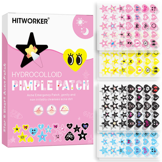 Invisible Waterproof Hydrocolloid Acne Patches – All Skin Types Acne Patch Peaceful Pleasures Health and Wellness