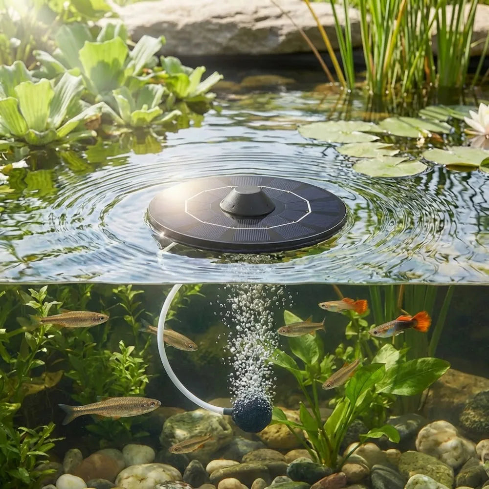 2.5W Floating Solar Pond Air Pump – Aerator & Oxygenator