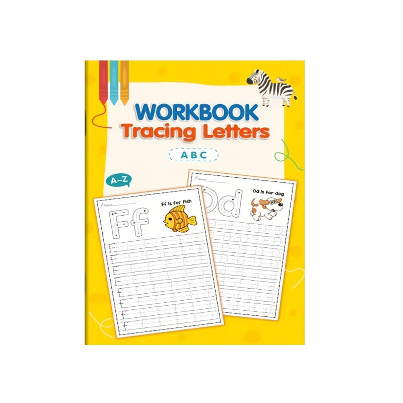 Alphabet Practice Book Beginners Aged 3 Above Contains High-quality