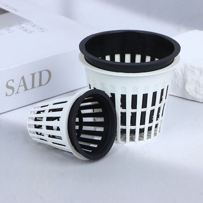 10PCS 2 Inch 3 Inch Grow Orchids Hydroponics Cups Planting Mesh Pot Soilless Net Basket Slotted Colonization Container Peaceful Pleasures Health and Wellness