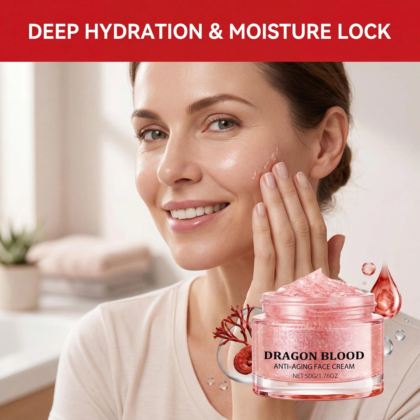 Dragon Blood Cream Retinol Essence Brightening Lifting Firming Skin Care Deep Nourish Rejuvenating Face Cream For All Skin Types Peaceful Pleasures Health and Wellness