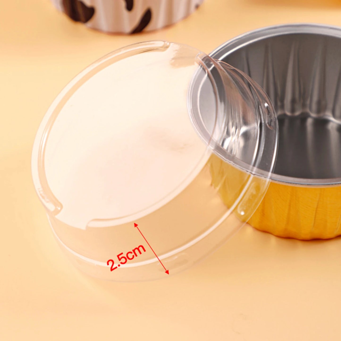 20pcs Aluminum Foil Cups High and Low Temperature Resistance Cup for Party Camping Cooking Peaceful Pleasures Health and Wellness